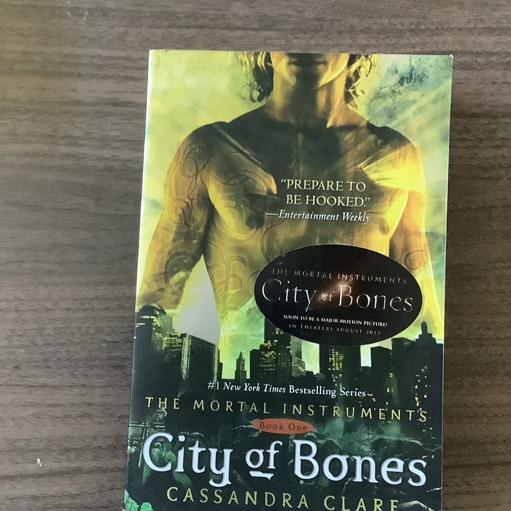 City of Bones by Cassandra Clare - Green Paperback Book